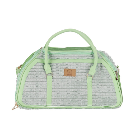 MISOKO&amp;CO дорожня сумка для домашніх тварин, 51.5 x 25.5 x 27 см, зелена