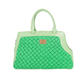 MISOKO&amp;CO дорожня сумка для домашніх тварин, 51 x 18 x 34.5 см, зелена