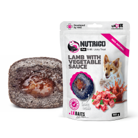 LK Baits Pet Nutrigo Treat Lamb Функциональное лакомство для собак с ягненком и овощным соусом (Ø 12 мм), 150 г