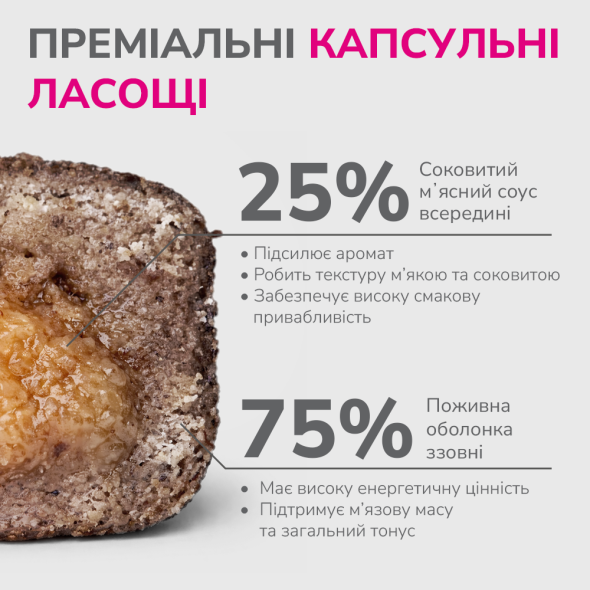 LK Baits Pet Nutrigo Treat Rabbit Функціональні ласощі для собак з кроликом та яловичим соусом (Ø 12 мм), 150 г - 2