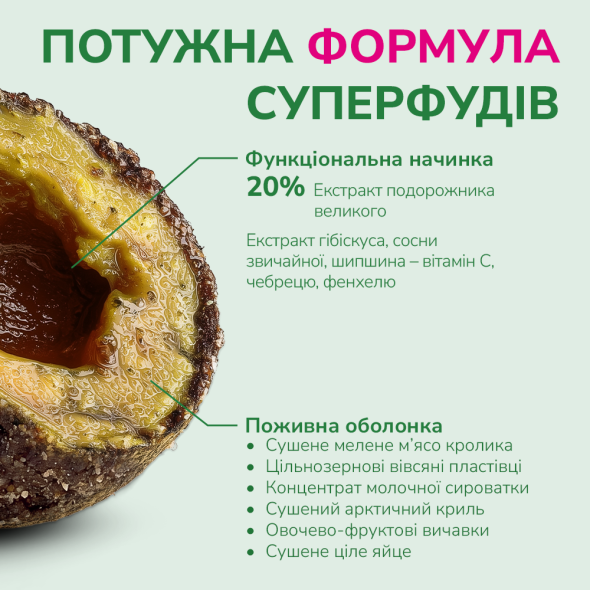 LK Baits Pet Nutrigo Plantago Mini Функціональні ласощі для собак дрібних порід з сиропом подорожника (Ø 15 мм), 75 г - 4