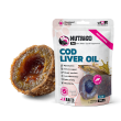 LK Baits Pet Nutrigo Cod Liver Oil S-M Функціональні ласощі для собак середніх порід з олією печінки тріски (Ø 20 мм), 170 г