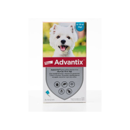 Advantix (Адвантікс) Краплі для собак від 4 до 10 кг
