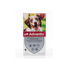 Advantix (Адвантікс) Краплі для собак від 10 до 25 кг