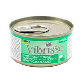 Vibrisse Влажный корм для кошек с тунцом и белой рыбой, 70 г