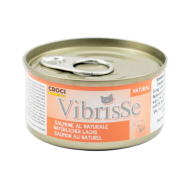 Vibrisse Влажный корм для кошек лосось в собственном соку, 70 г