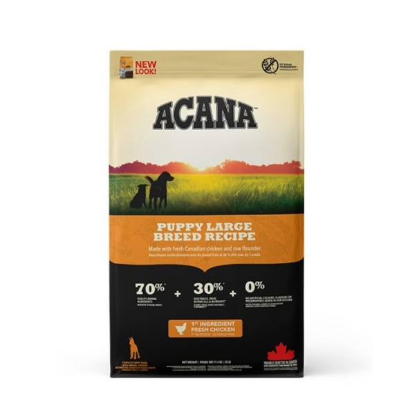 Acana Puppy Large Breed Recipe Сухой корм для щенков больших пород, 11,4 кг