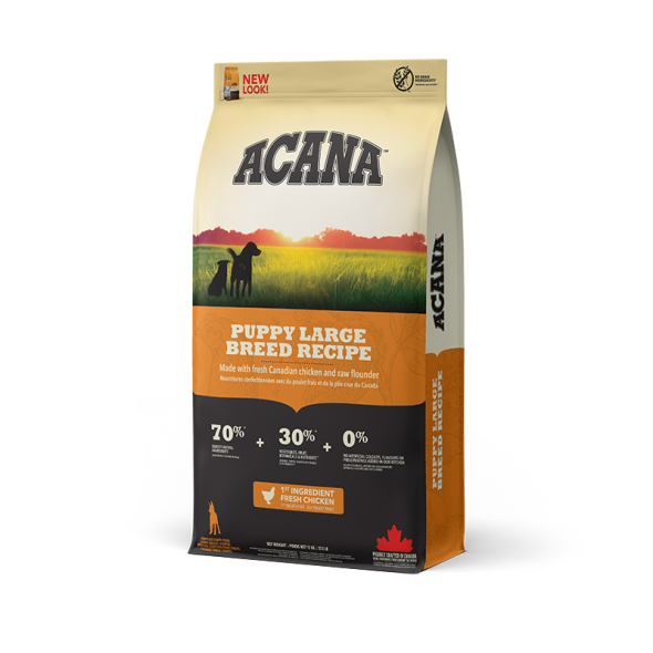 Acana Puppy Large Breed Recipe Сухий корм для цуценят великих порід, 17 кг - 2