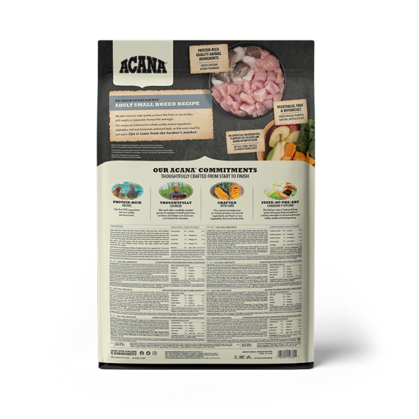 Acana Adult Small Breed Recipe Сухий корм для дорослих собак малих порід, 6 кг - 1