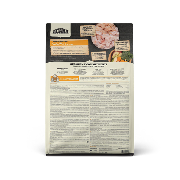 Acana Highest Protein Wild Prairie Recipe Сухой корм для собак всех пород и всех стадий жизни, 2 кг - 1