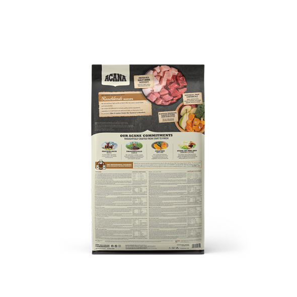 Acana Highest Protein Ranchlands Recipe Сухий корм для собак всіх порід та всіх стадій життя, 11,4 кг - 1