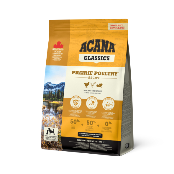 Acana Classics Prairie Poultry Recipe Сухий корм для собак всіх порід та всіх стадій життя, 2 кг