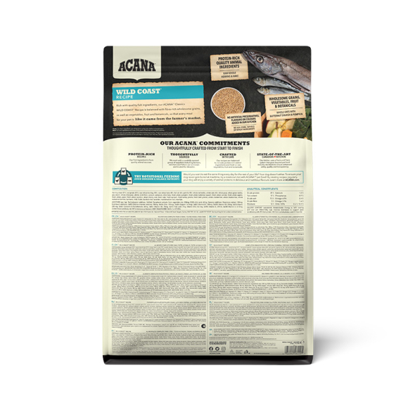 Acana Classics Wild Coast Recipe Сухой корм для собак всех пород и всех стадий жизни, 2 кг - 1