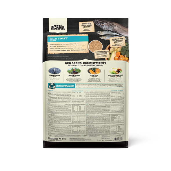 Acana Classics Wild Coast Recipe Сухой корм для собак всех пород и всех стадий жизни, 6 кг - 1