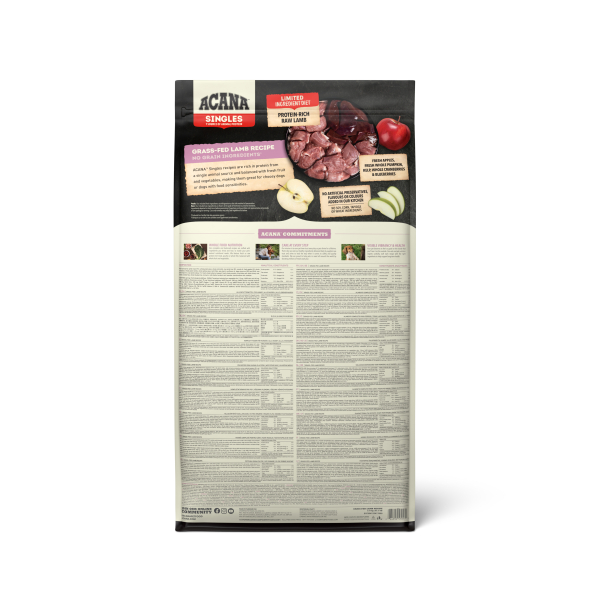Acana Grass-Fed Lamb Сухий корм з ягням для собак усіх порід, 17 кг - 1