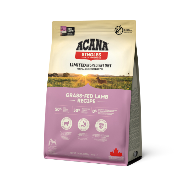 Acana Grass-Fed Lamb Сухой корм с ягненком для собак всех пород, 2 кг