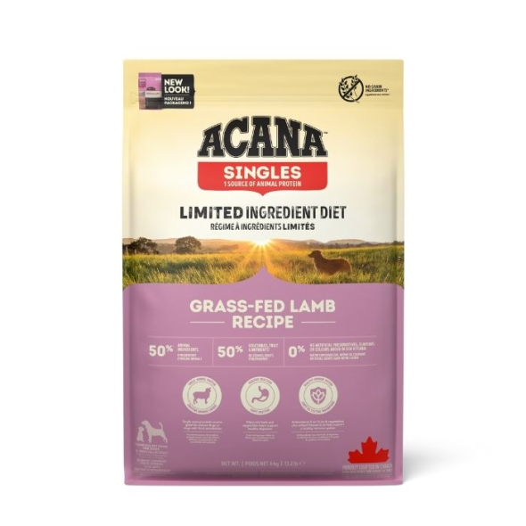 Acana Grass-Fed Lamb Сухий корм з ягням для собак усіх порід, 6 кг - 2