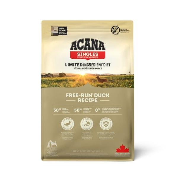 Acana Free-Run Duck Сухой корм с уткой для собак всех пород, 2 кг