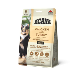 Acana Homestead Harvest Cat Сухой корм для взрослых кошек, 340 г