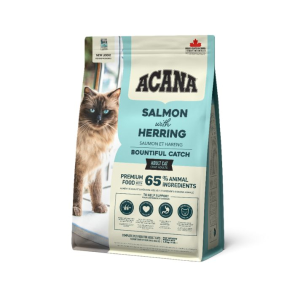 Acana Bountiful Catch Cat Сухий корм для котів всіх порід та всіх стадій життя, 1,8 кг