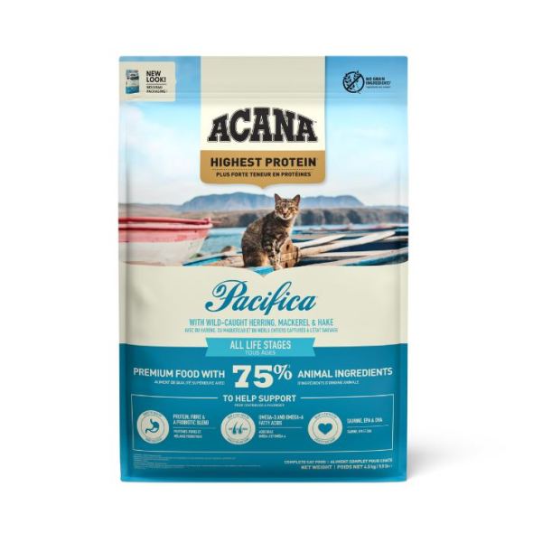 Acana Pacifica Cat Сухой корм для кошек всех пород и всех стадий жизни, 4,5 кг - 2