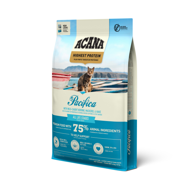 Acana Pacifica Cat Сухой корм для кошек всех пород и всех стадий жизни, 4,5 кг