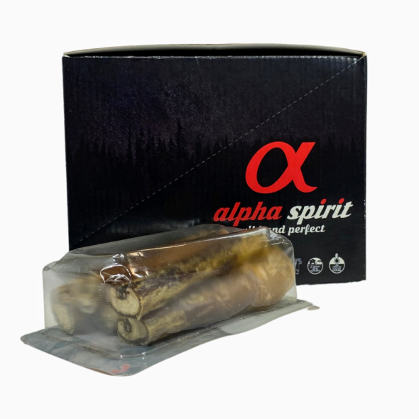 Alpha Spirit Bully Stick M Ласощі для собак Бичачий корінь (пеніс),  5 шт - 3