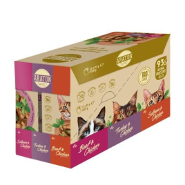 ARATON Cats Set Adult Сет влажного корма для взрослых кошек, 12x85 г