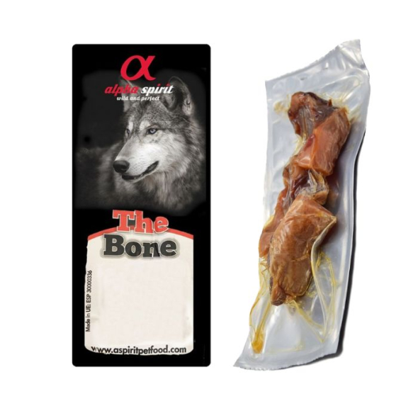 Alpha Spirit Ham Bones Ham bites Vacuum Косточка Хэм байтс для собак (19-21 см), 3 шт