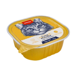 Wanpy Tuna&amp;Chicken Мусс из тунца и курицы для кошек, 40 г