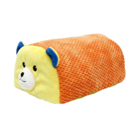 MISOKO Игрушка для собак медведь, плюш, разноцветный, 24,5 см