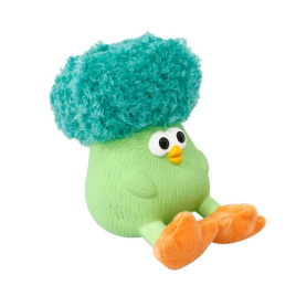 MISOKO Игрушка для собак брокколи, латекс, зеленое, 11 см