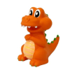 MISOKO Игрушка для собак динозавр, латекс, коричневый, 9 см