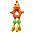MISOKO Игрушка для собак, цыпленок, латекс, цветная, 22 см