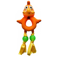 MISOKO Игрушка для собак, цыпленок, латекс, цветная, 22 см