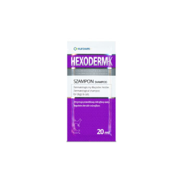 Hexoderm-K Шампунь з хлоргексидином і кетоконазолом для собак і котів, 20 мл