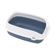 MPS Beta Plus Maxi Dark Blue Туалет с бортиком для кошек темно-синий, 49 x 39 x 17 см