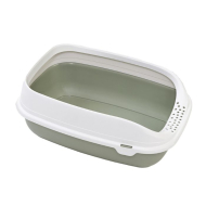 MPS Beta Plus Maxi Light Green Туалет с бортиком для кошек светло-зеленый, 49 x 39 x 17 см