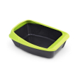 MPS VIRGO DARK GREY/GREEN Туалет з рамкою для котів сірий/зелений, 52 х 39 х 20 см