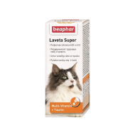 Beaphar Laveta Super Витамины для кошек при линьке и для здоровой шерсти, 50 мл