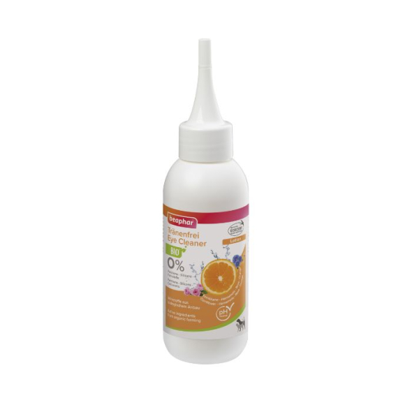 Beaphar Bio Eye Cleaner Французский лосьон для очищения глаз собак и кошек, 100 мл
