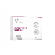 Vet Expert BioProtect Ultra (Біопротект) Добавка для котів і собак із хронічними порушеннями мікрофлори ШКТ, 30 капсул