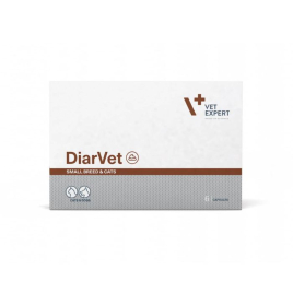 Vet Expert DiarVet (Диарвет) Средство для кошек и собак малых пород против диареи, 6 капсул