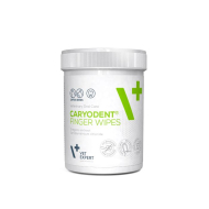 Vet Expert Caryodent Finger Wipes Салфетки на палец для чистки зубов кошек и собак, 50 шт