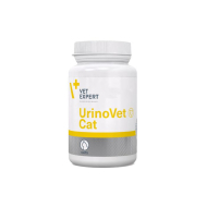 Vet Expert UrinoVet Cat (Уриновет) Нутрицевтическая добавка для поддержания и восстановления мочевыделительной функции у кошек, 45 капсул