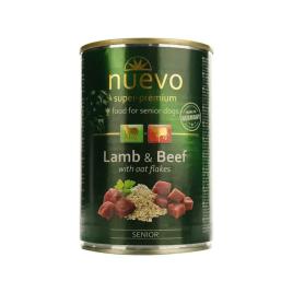 Nuevo Senior Lamb&amp;Beef Вологий корм для літніх собак з ягням, яловичиною і вівсянкою, 400 г