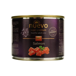 Nuevo Adult Salmon Влажный корм для кошек с лососем, 200 г