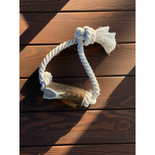 DogsRogs CorsoM+ Игрушка с рогом оленя для собак, 25 см - 1