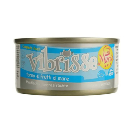 Vibrisse Menu Влажный корм для кошек тунец с морепродуктами, 70 г