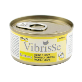 Vibrisse Влажный корм для котят с тунцом и яйцами, 70 г
